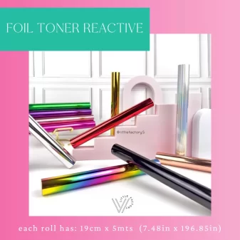 Foil Reactivo al Toner