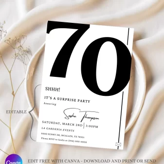 Self-Editing Digital Invite