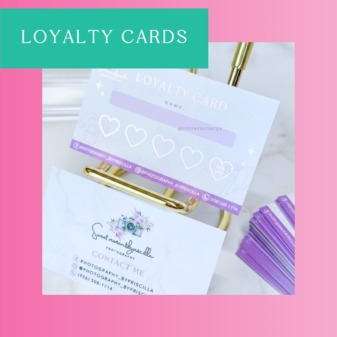 Loyalty Cards - 100 tarjetas