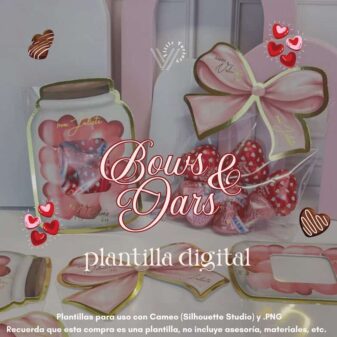 PLANTILLA DIGITAL - Bows & Jars TAGS
