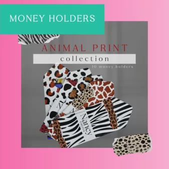 Money Holders - Animal Print