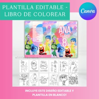 PLANTILLA DIGITAL - COLORING BOOK