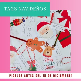 Tags Navideños