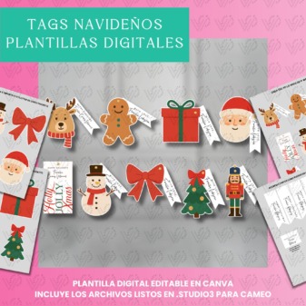 PLANTILLA DIGITAL - TAGS NAVIDEÑOS